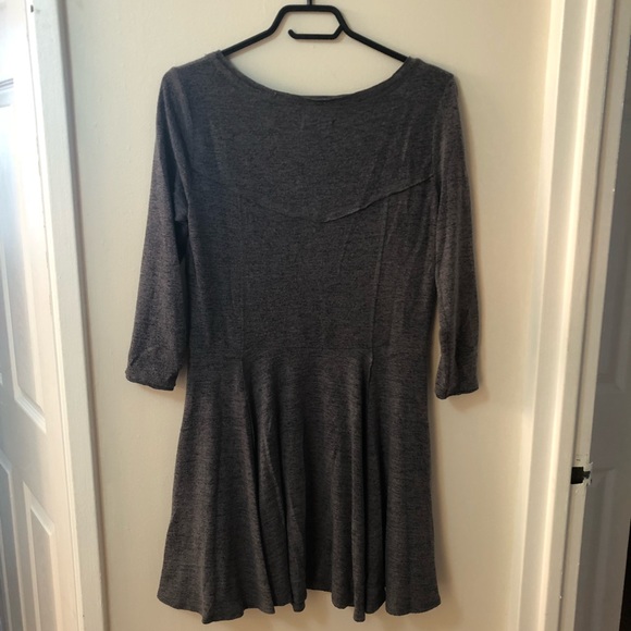 Urban Outfitters grey skater dress - Picture 3 of 3